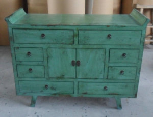 Antique Chinese Painted Drawer Cabinet Lwb863